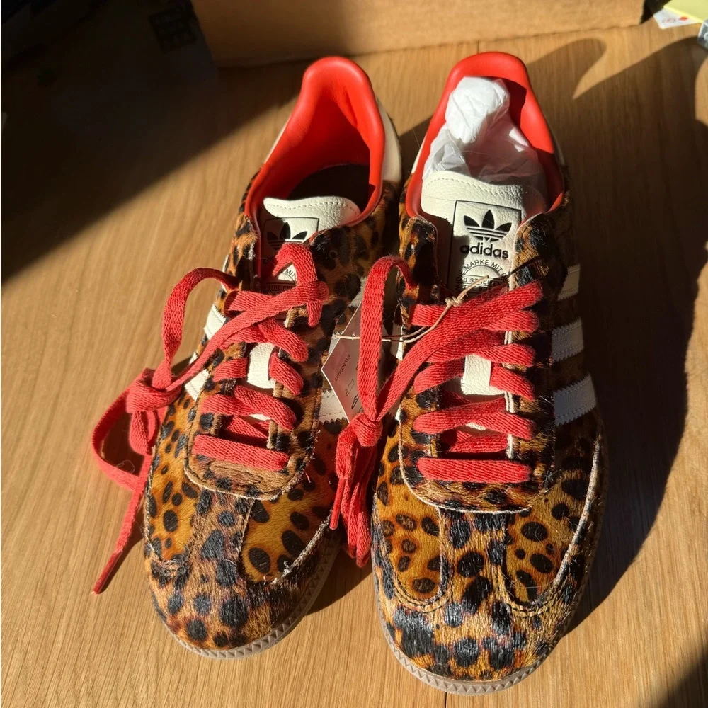 Adidas Women's Samba OG 'Leopard' new 9.5 - Picture 1 of 5